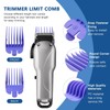 lingsee 10Pcs Professional Hair Clipper Guards Cutting Guides for Hatteker