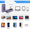 QIANRENON USB 4.0 C 90 Degree Angle Adapter 240 W