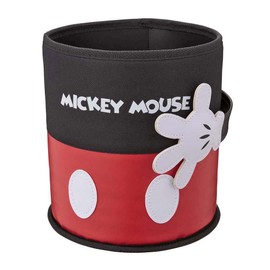 ナポレックス(Napolex)車用ゴミ箱 クリップ取付けでズレ防止 軽からミニバン/セダンまでぴったりフィット設計 安定した設置 170x165x165mm ミッキーのアイコンデザイン カー用品 ディズニー WD-284