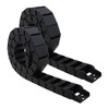 OTOTEC 2Pcs 18x37mm Nylon Drag Chains Semi Closed Cable Wire