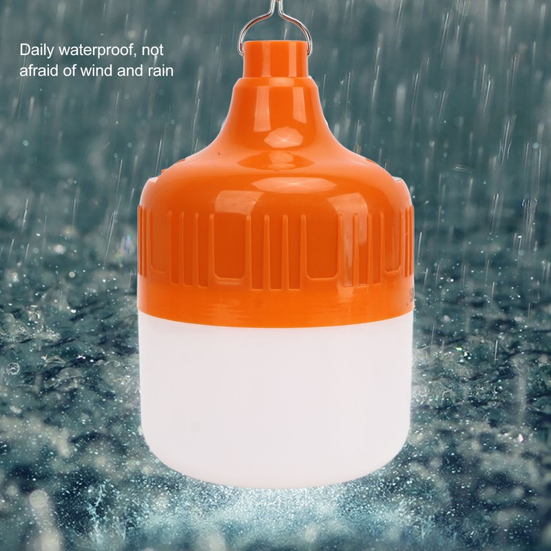 Portable USB LED Bulb Rechargerable High Brightness 150W Night Market