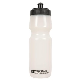 Mountain Warehouse Bike & Sport Bottle - 700ml, BPA Free Water Bottle, Dishwasher Safe -For Cycling White
