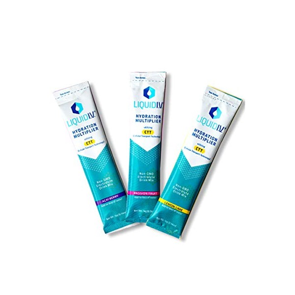 Liquid I.V. Liquid IV Hydration Multiplier Variety Pack Electrolyte Powder