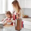 360°Rotation Knife Holder-Wood Knife Block-Universal Knife Holders-Kitchen Knife Holder-for Storage