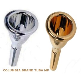 NEW TUBA MOUTHPIECE GOLD OR SILVER COLUMBIA MADE SIZE 18 SP, 18 GP, QUALITY SOUND - Color: SILVER GOLD BOTH 18 SIZE
