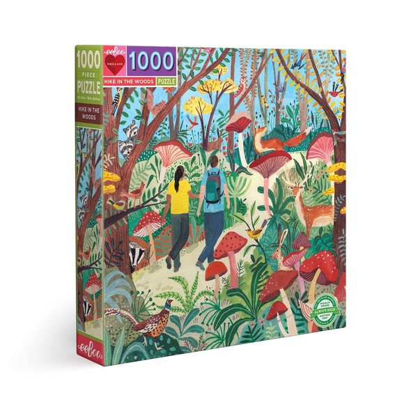 eeBoo: Piece and Love Hike in The Woods 1000 Piece