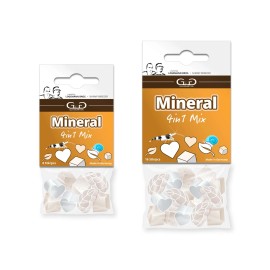 GlasGarten Mineral Mix - Mineral Shrimp Feed Crayfish Snail Crab Molt Grow Color - 16 pieces