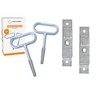 Preiswert&Gut 2 x Tongue Lock 125 x 25 mm and