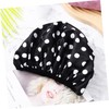 Outanaya 2Piezas Gorros de Ducha Reutilizables Mujeres Microfibra con Forro