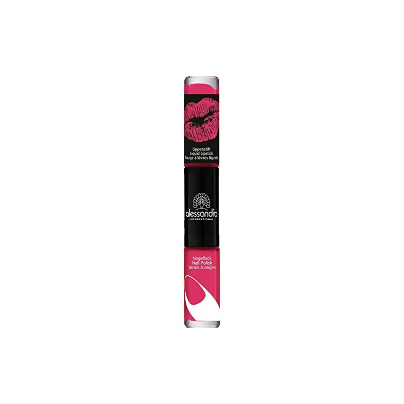 alessandro Perfect Pair 2in1 Lippenstift & Nagellack Sweet Blackberry, 10