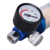 Spray Gun Air Regulator Aluminum Alloy Plastic In Line Water