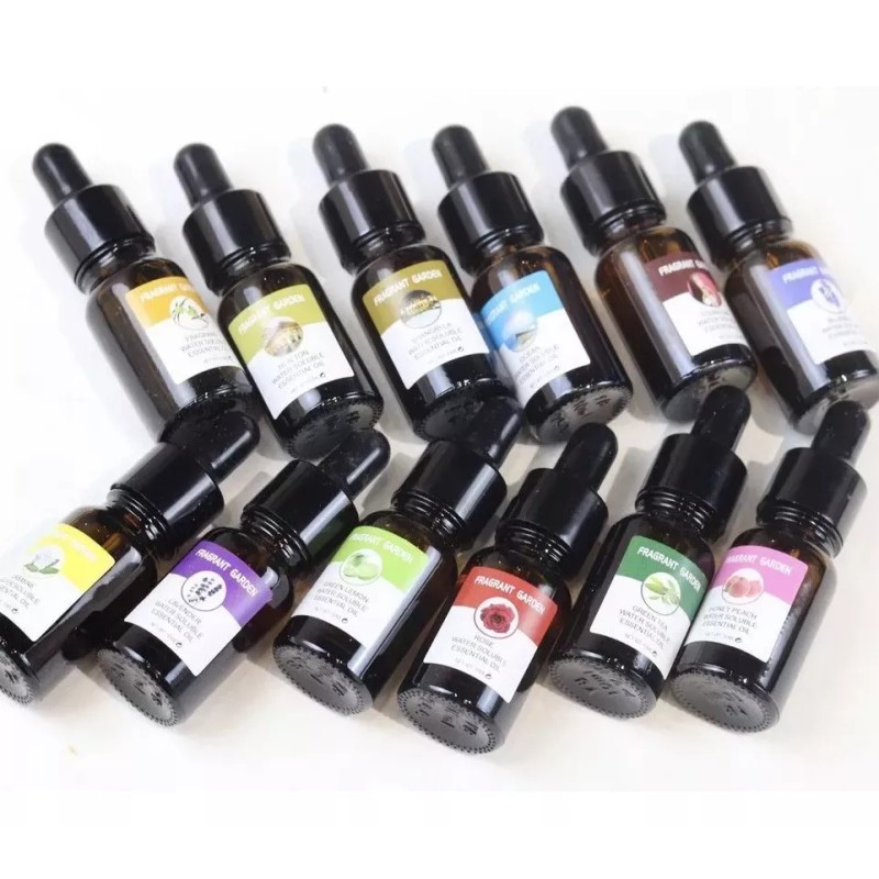 Luxury Set 6 Aceites Esenciales 10ml Esencias Aromaticas P Difusor