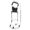 TBVECHI 299lbs Adjustable Height Standing Aid Rail With Led Sensor