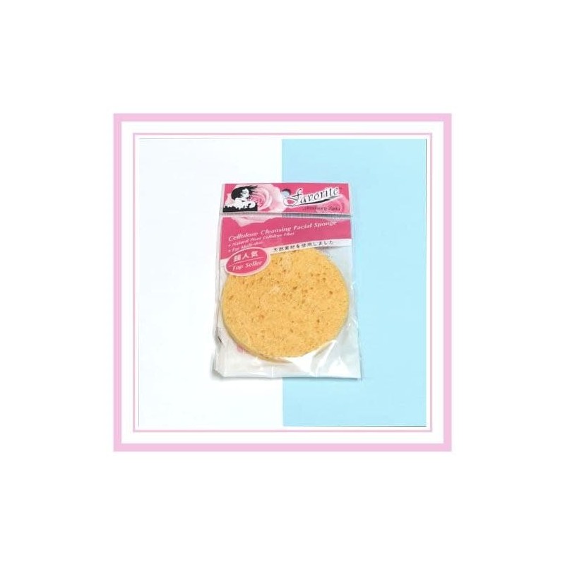 FACIAL SPONGE CLEANSING * SPAN CUCI MUKA LEMBUT (PORING TEXTURE