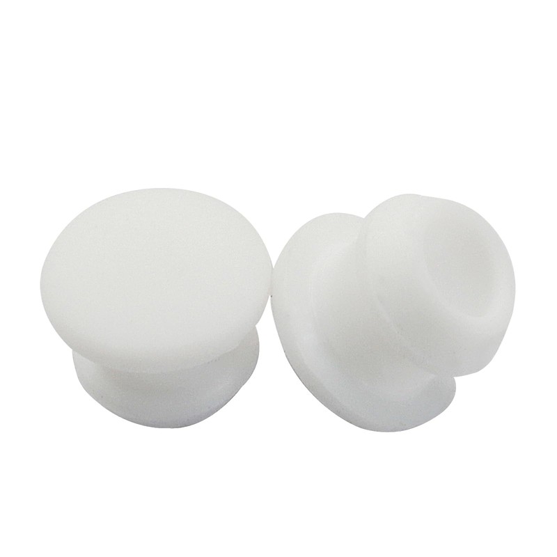 Murtenze 20PCS 8mm/0.31 Inch Silicone Hole Plugs Snap in Locking,