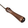 sourcing map Pack of 2 Wooden Columns Pendants 12 Inch