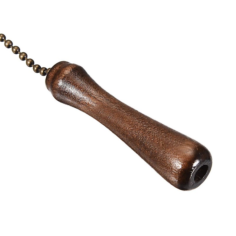 sourcing map Pack of 2 Wooden Columns Pendants 12 Inch