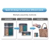 4 Compartments Medication Organizer Monthly Pill Box Pill Bottle -