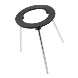 iplusmile Cast Tripod Stand Alcohol Lamp Holder for Burner Chemistry Experiment Supplies