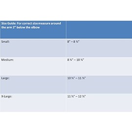 Alpha Medical Elbow Brace Compression Support Sleeve for Tendonitis, Tennis Elbow, & Golf Elbow Treatment - Reduce Joint Pain (Xlarge, Black)