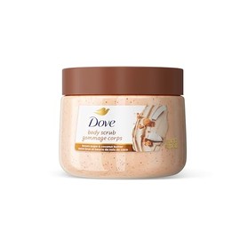 Dove Brown Sugar and Coconut Butter Body Scrub Exfoliates and Deeply 15 oz