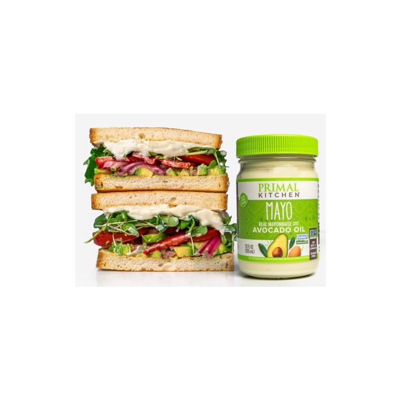 Primal Kitchen Mayo made with Avocado Oil, Whole30 Approved, Certified
