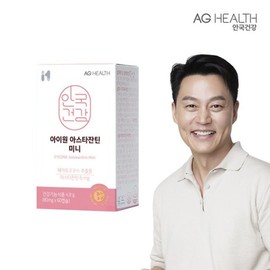 Anguk Health 안국 아스타잔틴 미니 60캡슐 1개 헤마토코쿠스 Anguk Astaxanthin Mini 60 Capsules 1 Pack Hematococcus