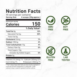 Dry Whole Milk Powder, 3lbs – Natural Pasture Raised Source – Made in USA – Powdered Milk for Baking & Cooking – 9g Protein Per Serving – Non-GMO, Filler Free