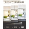 TENGXIN Modern Pendant Light,Brushed Nickel Modern Pendant Light for Kitchen