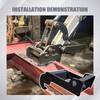 X-Change Coupler Bracket for Quick Connection of Excavator Bucket Mounting