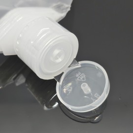 Globalon Travel Portable Flip Lid Round Sample Pouch Pack 50ml