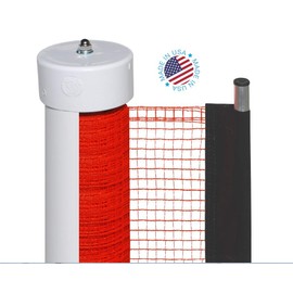 Kidkusion Retractable Driveway Guard, Orange, 25' Driveway Safety; Made in The USA; Outdoor; Visual Barrier; Adjustable