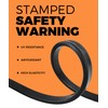 Small Bungee Cords with Hooks 10", Short Elastic EPDM Rubber