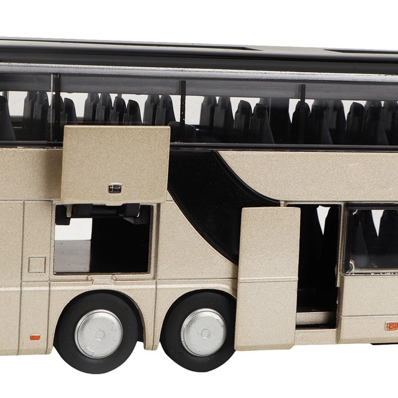 Electric 1:32 Alloy Doubledecker Bus Model Toy with Light Music