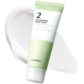 numbuzin- Crema reparadora con ceramidas Cica n.º 2 | Ceramidas, centella asiática | Hidratante, calmante, recuperación de la piel, S