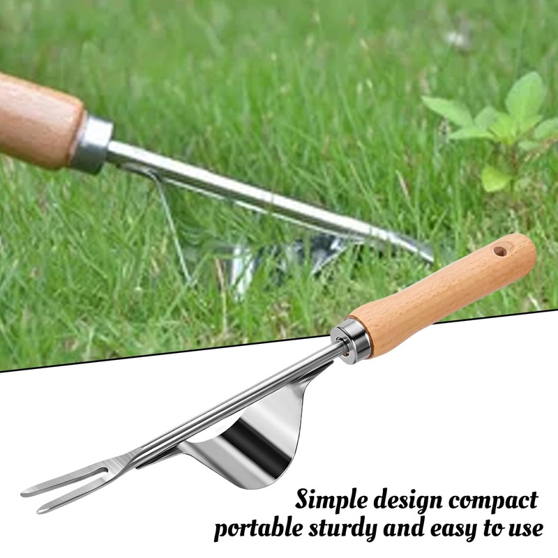 ALLGAYER Weed Remover Tool, Weed Puller with Stainless Steel, 2025