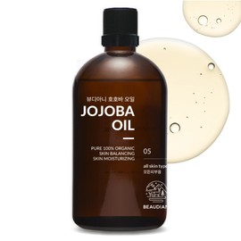 Beaudiani Organic Jojoba Oil, 100ml, 1 piece / 뷰디아니 오가닉 호호바 오일, 100ml, 1개