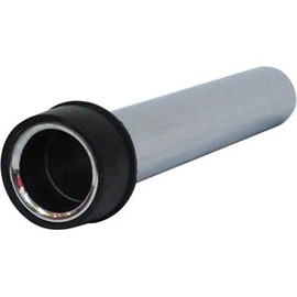 Krowne Metal 23-156 Overflow Pipe for Bar Sinks - 1-1/2" Diam. Drain - Size Down