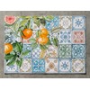 Maison d' Hermine Indigo Love 100% Cotton Set of 4