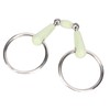 Ezweiji Horse Mouth Bit Apple Flavour Professional Stainless Steel Snaffle