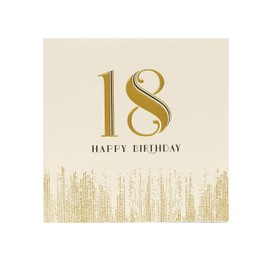 UK Greetings 18th Birthday Card - 18th Birthday Cards for Girls - Birthday Card 18th Girl - Birthday Card 18 - Age 18 Birthday Card - 18th Birthday Gifts for Girls - Birthday Gifts for Her - 18 Birthday Gifts