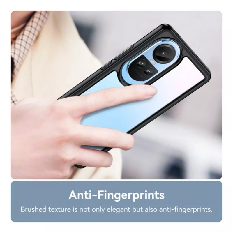 Generic Funda For Oppo Reno 10 Pro Silicona Transparente Piel