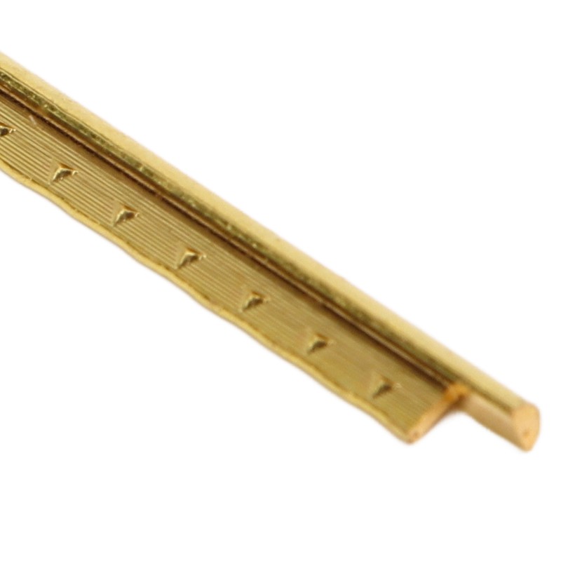 19Pcs Guitar Fret Wire Set Metal Pre Rounded Corner Design