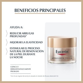 Eucerin Hyaluron-Filler + Elasticity Crema Facial de Noche 50ml