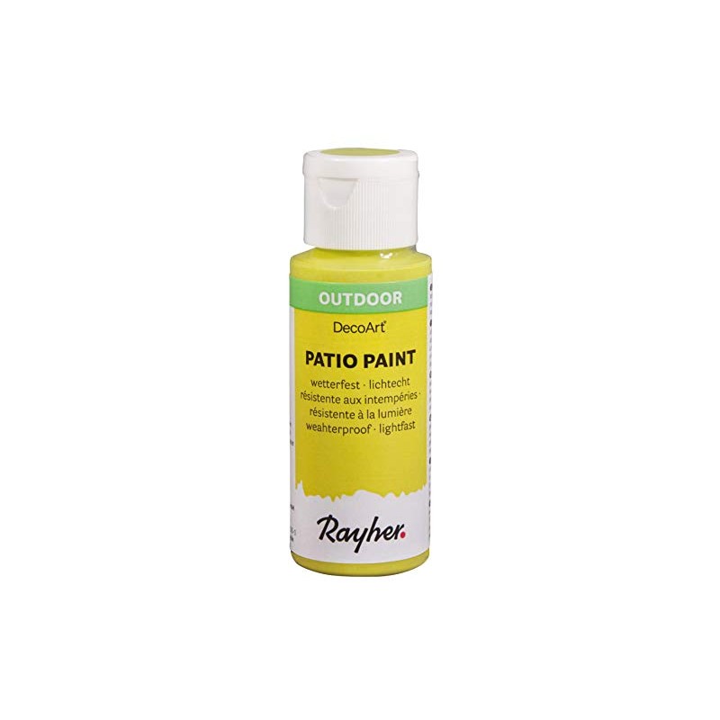 RAYHER Hobby 38610409 Patio Paint 59 ml Bottle Pastel Green