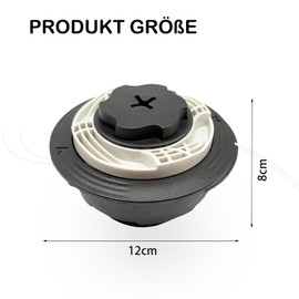Autocut C6-2 Mowing Head for Stihl Brushcutter, Replacement Mower Head, Trimmer Head for Stihl FS38 FS40 FS45 FS50 FSE60 FSE71 FSE81. For Mowing and Plastering Work