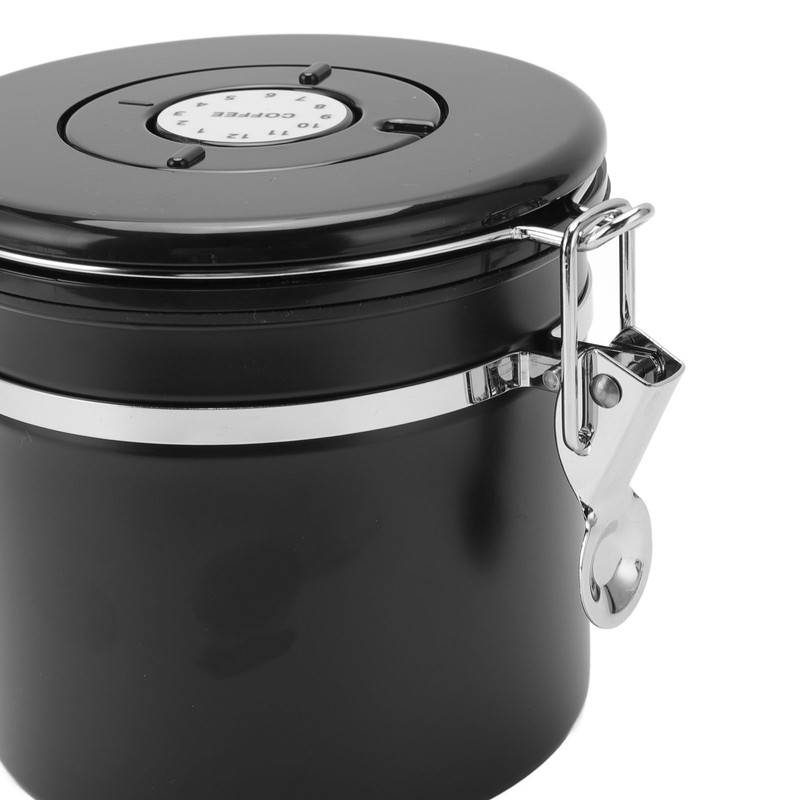 Coffee Bean Storage Stainless Steel Airtight Container Coffee with 30ml