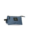 Pepe Jeans Aris Blue Triple Pencil Case 22 x 12