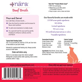 Café Nara Broth Meal Topper for Dogs and Cats- 1.1 lbs.