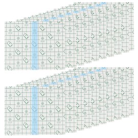 Pack of 20 Shower Plasters, Waterproof Tattoo Aftercare Bandages, Waterproof Plasters - 12 x 15 cm Transparent Film Bandage for Skin Protection when Showering, Sports & Healing
